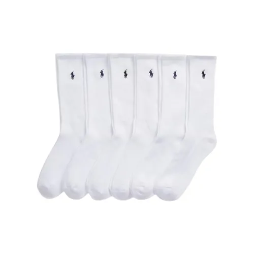 Polo Ralph Lauren Носки Crew Мужские упаковка из 6 пар