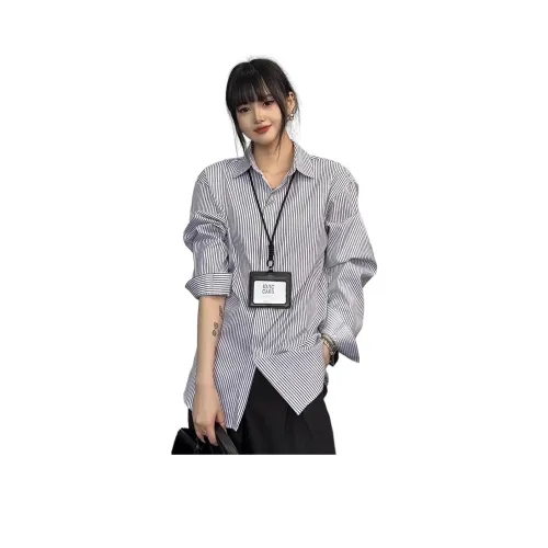 XUBAIHUO Синий Унисекс Рубашки