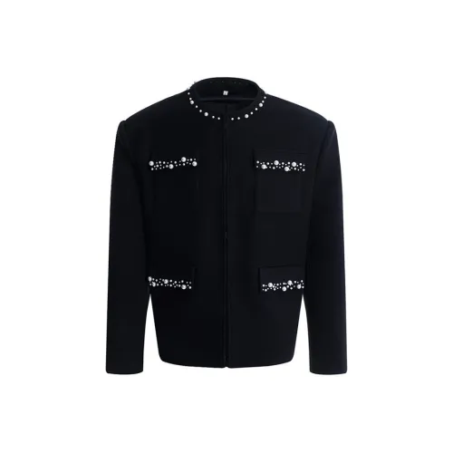 ONENINE34PM Черный Унисекс Костюмы Чжуншань