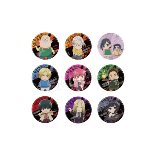 TMS ENTERTAINMENT Ryuji Sakamoto Повседневные значки