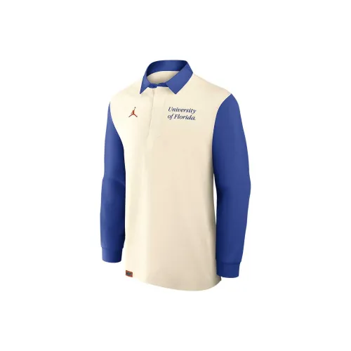 Джордан Florida Синий с Белой Надпись Мужская Футболка