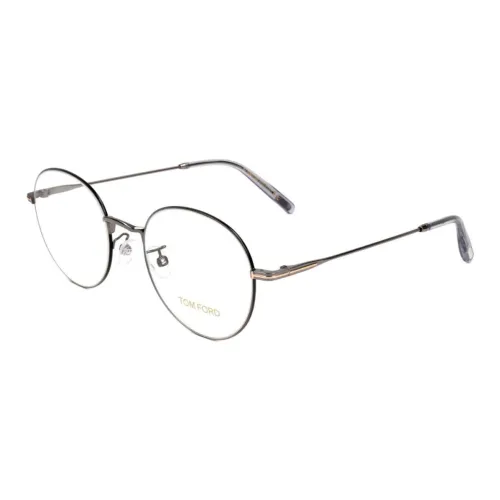 TF Металл Круглый Optical Очки Мужские Серебряные