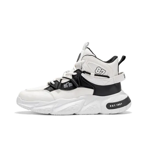 URBAN AUTHENTIC Противоскользящие и износостойкие визуально увеличивающие рост низкие топовые кроссовки с толстой подошвой для мужчин