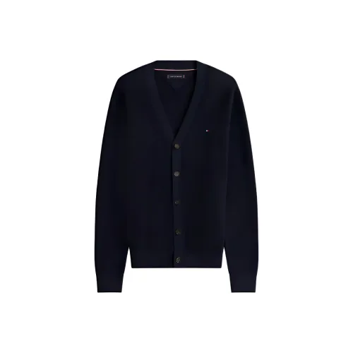 Tommy Hilfiger Темно-синий Синий Мужской Трикотаж