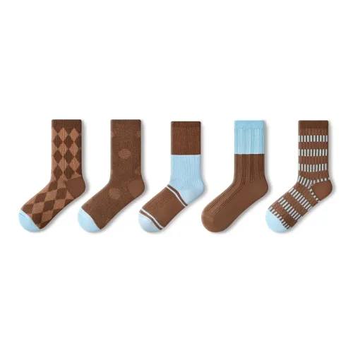 PRIMEET Носки Crew Женские упаковка из 5 пар