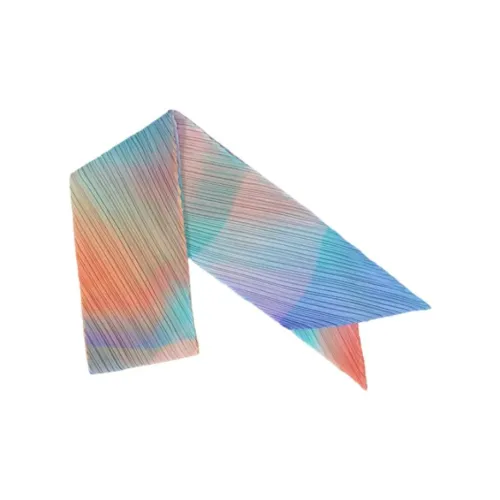 ISSEY MIYAKE Вязаные шарфы Унисекс Ярко-розовый Синий