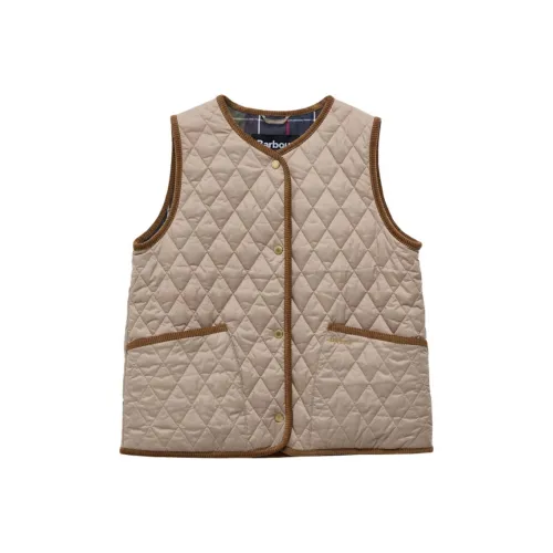 BARBOUR Светлый хаки Женские жилеты