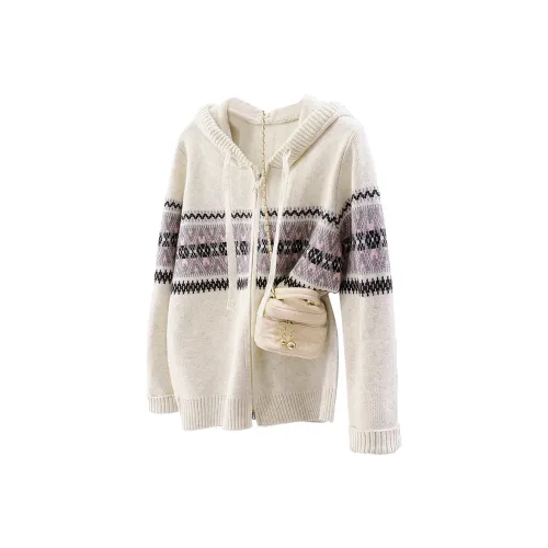 Cypress House Овсяный Женский Трикотаж