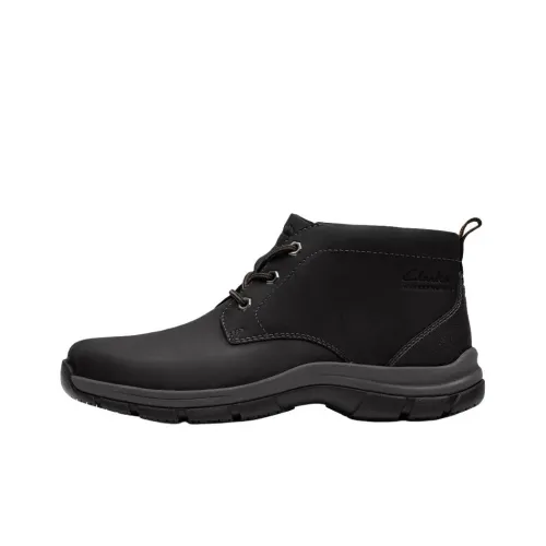 Clarks Walpath Chukka Ботильоны Мужские Черные