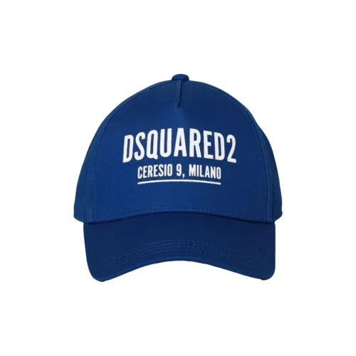 DSQUARED 2 100% хлопок Кепки Детские Синие