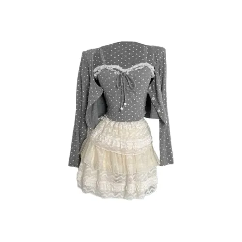 HeartyBite Женские Комплекты с Юбкой