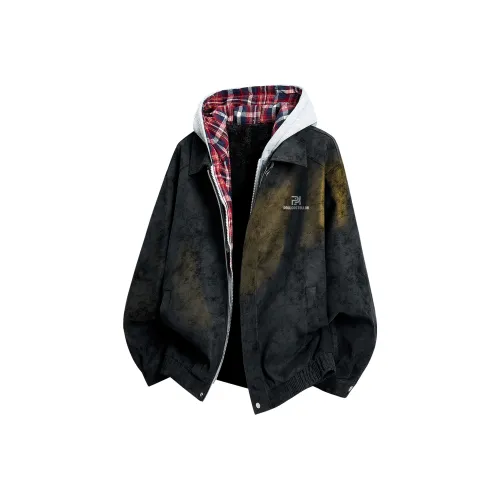 PAUL COSTELLOE Кожа Куртка Унисекс