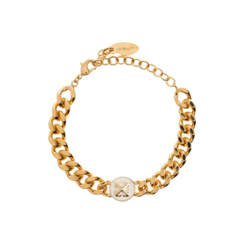 OFF Белый Brass Bracelets Женские Золотой