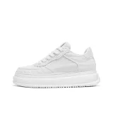 Лунный Белый Тисненый [Скрытый Каблук]