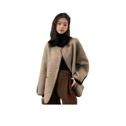 SEAR OFFICIAL Верблюжий цвет Женское пальто