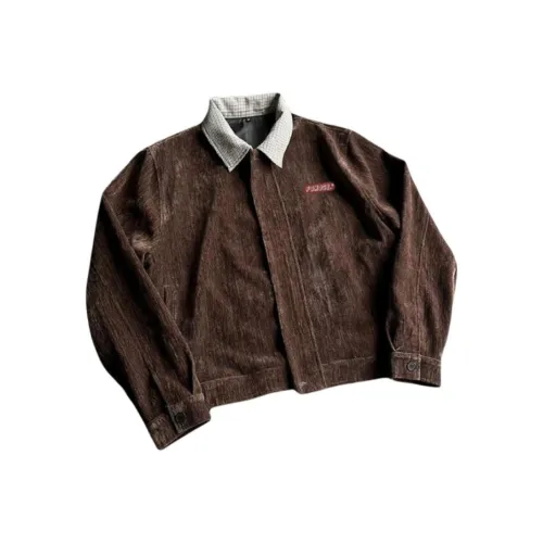 FOMOCE Old Money Коричневый Унисекс Куртки