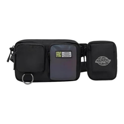 Dickies Полиэстер Комбо Сумка через плечо Сумка на одно плечо Сумка через плечо Сумка через плечо Сумка на пояс Стандартная мужская Черная