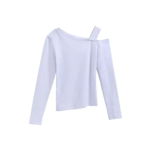 EMDPN Сексуальный асимметричный топ на плечо женский