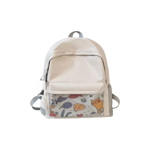 BGAY Nylon Рюкзак Унисекс Серый Черный