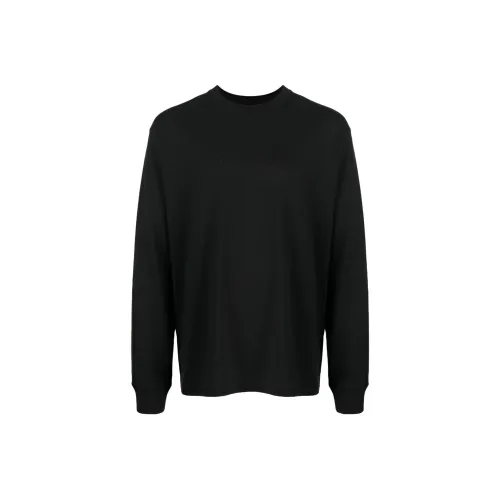 Yohji Yamamoto Свитшот Мужской Обсидиановый Черный