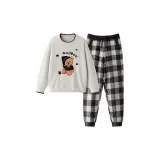 [Мужской] Облако Серый Дом Медведь