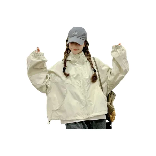 STYUW Shrimp Циановый Женский Куртка