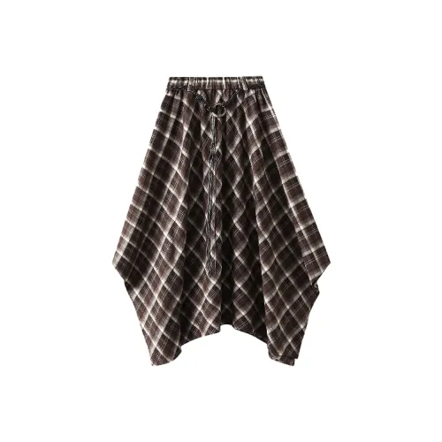 SECFLY OFFICIAL Повседневный Длинный Юбка Женские