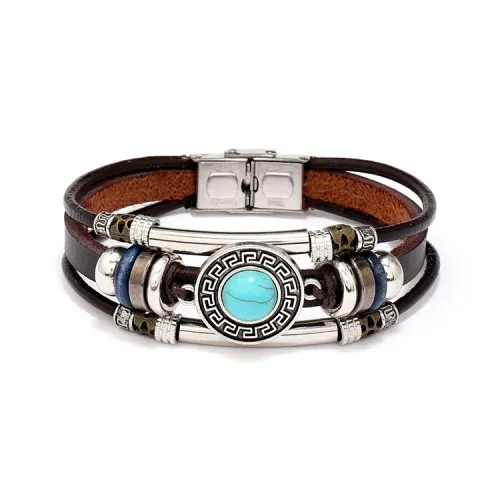 Inkopper Кожа Браслеты Унисекс