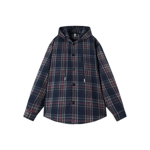 LPZ Темно-синие унисекс рубашки