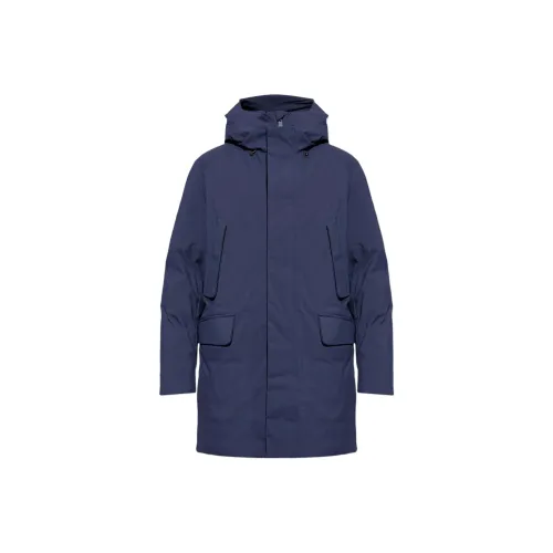 SAVE THE DUCK Синий Мужской Парки