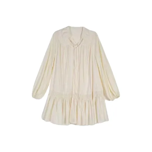 GRAYISMOON Длинное платье с длинными рукавами женское