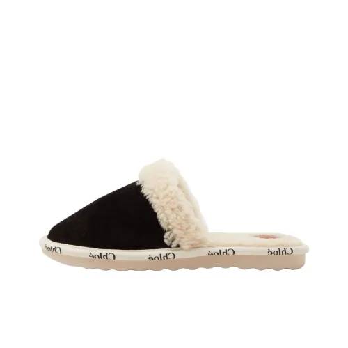 Chloe Домашние тапочки Женские Черные