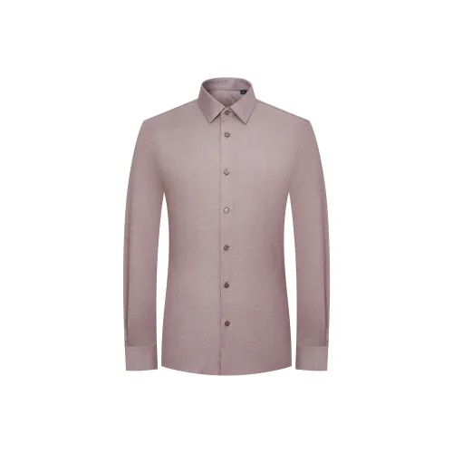 SAINT ANGELO Темно-красный цвет мужские рубашки