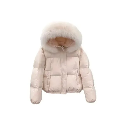 SY Розовый Женский пуховик