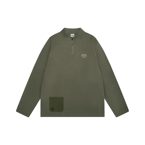 JEEP Длинный рукав Т-рубашка Унисекс