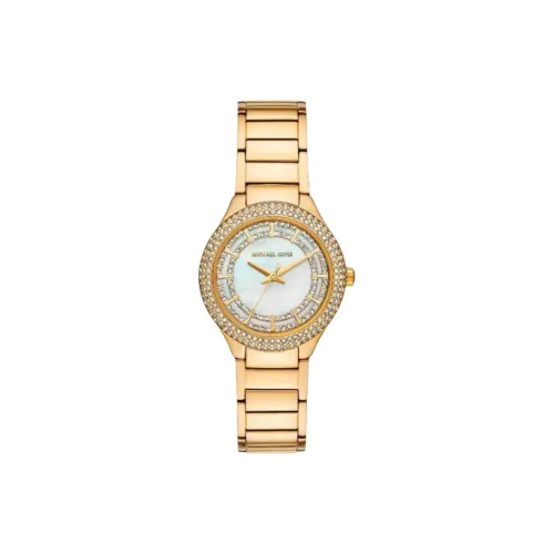 MICHAEL KORS Наручные часы Кварцевый механизм Ремешок из нержавеющей стали 33 мм Матирированный цветной циферблат Женские часы