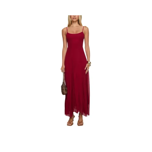 PRINCESS POLLY Janeira Pleat Maxi Dress Slip Платье Женские