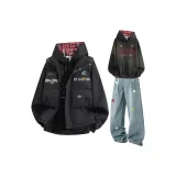 Чёрный + Чёрный + Синий Джинсы