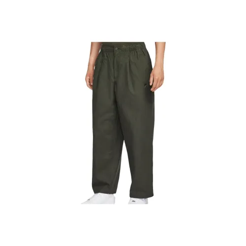 nike Зеленые Мужские Повседневные Штаны