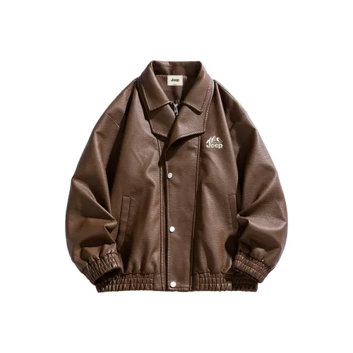 JEEP Унисекс Кожаные куртки