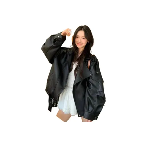 Amyway Унисекс Кожаные Куртки