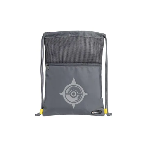 POKEMON RPET с полиэстером рюкзак унисекс серый и желтый