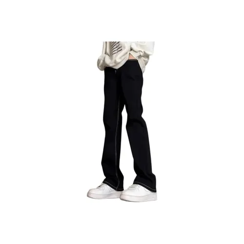 CARE NOTE Черные Унисекс Джинсы