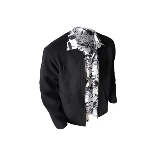 OPMY Черный Унисекс Куртки