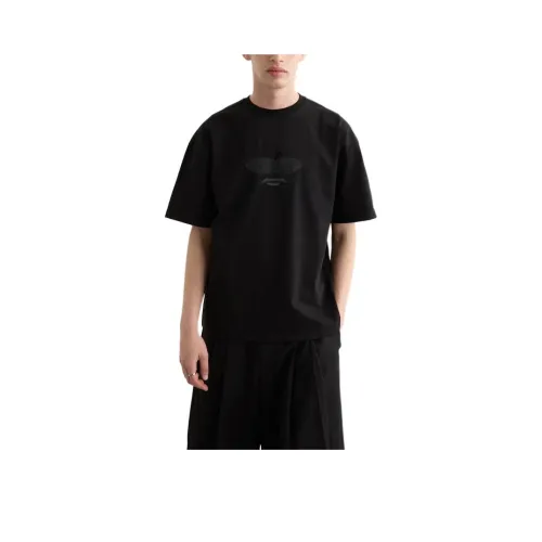 ADER ERROR Черный Унисекс T-рубашки