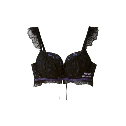 Lily Brown x ANNA SUI ANNA SUI Коллаборация FW25 Бюстгальтер Женский