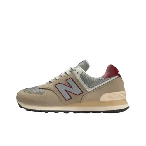New Balance NB 574 Беговые кроссовки Унисекс Коричневый Серый