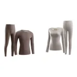 Хаки [Женские обмотки кашемир одежда комплекты] + Кофе [Мужские обмотки кашемир одежда комплекты]