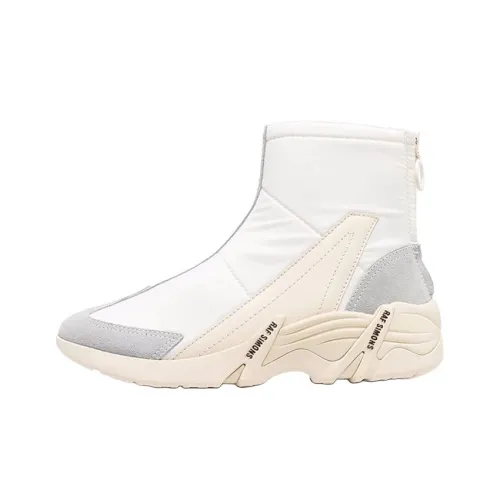 RAF SIMONS Ботильоны Мужские Серый Белый