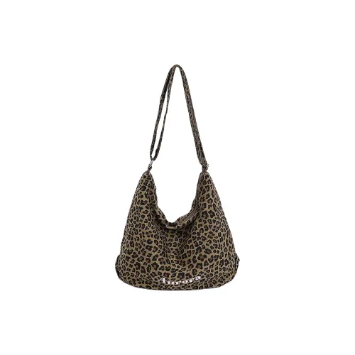 Single Warehouse Ткань Сумка через плечо Стандартная Женская Экрю Коричневый